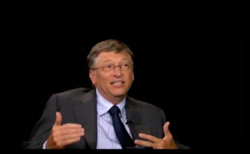 Bill Gates, screengrab PBS TV