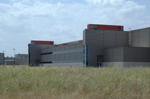 Abandoned Superconducting Super Collider buildings in Waxahachie, Texas