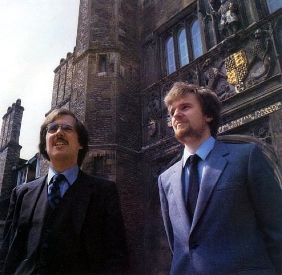 Steve Vickers and Richard Altwasser in 1982