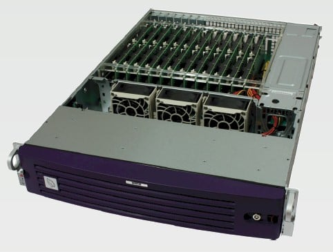 Boston Viridis server front view