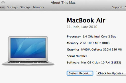 New Mac Software Memory Requirements
