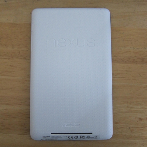 Nexus 7 rear