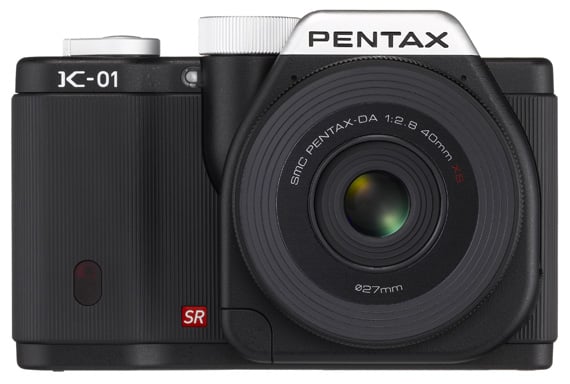 Pentax K-01 mirrorless camera