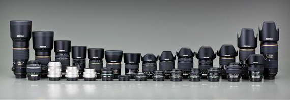 Pentax K-01 lenses