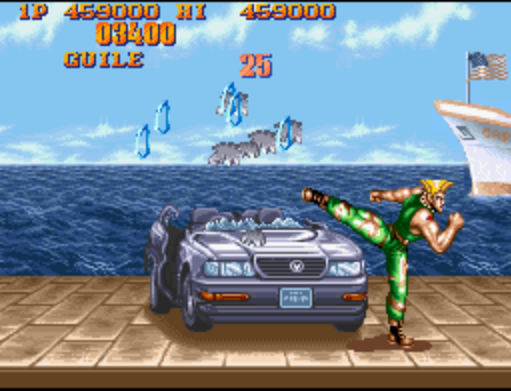 Street Fighter 2: The World Warrior - Guile (Arcade) Hardest 