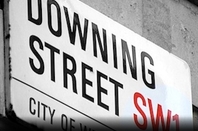 Downing Street road sign