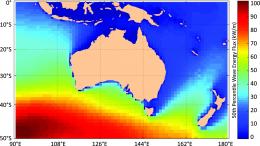 Where the wave energy is in Australia