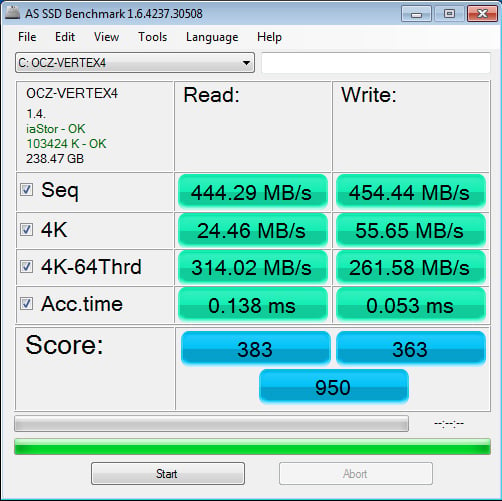 OCZ Vertex 4 256GB Sata 3 SSD