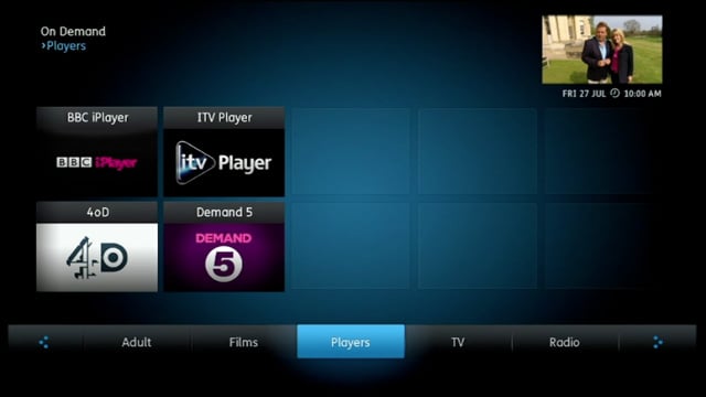Humax YouView DTR-T1000 IPTV Freeview DVR