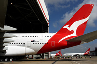 Qantas A380 tail