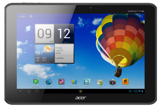 Acer Iconia Tab A510 10in Android tablet