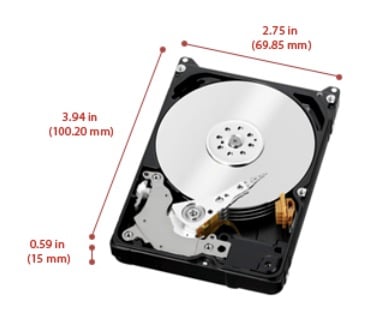 WD Green 2TB SFF drive