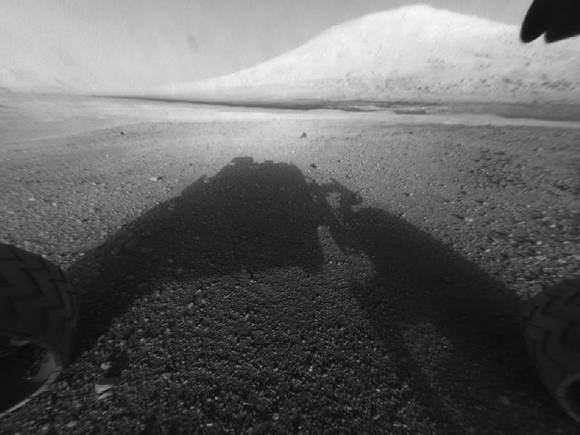 Curiosity's view of Mount Sharp