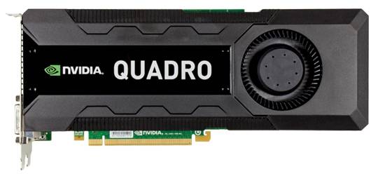 Nvidia's Quadro K5000 workstation graphics card
