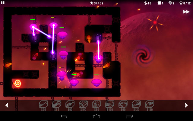 Radiant Defence Android game