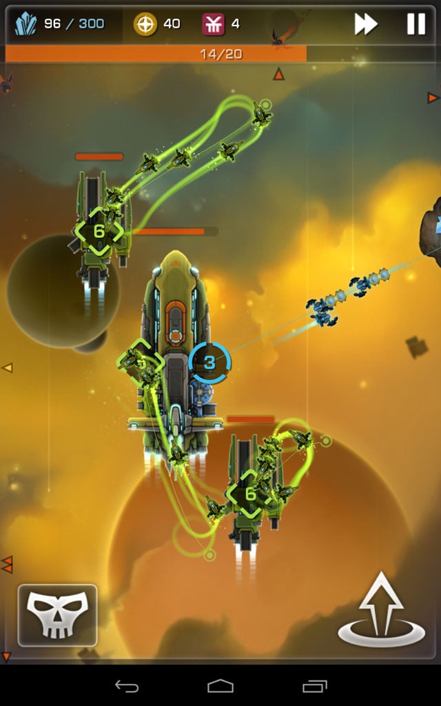 Strikefleet Omega Android game