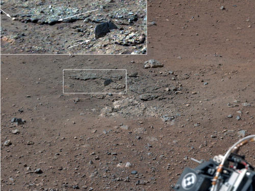 Rocks on Mars