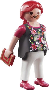 Playmobil's pregnant woman figure