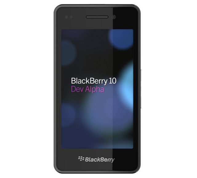 BlackBerry 10 Dev Alpha kit