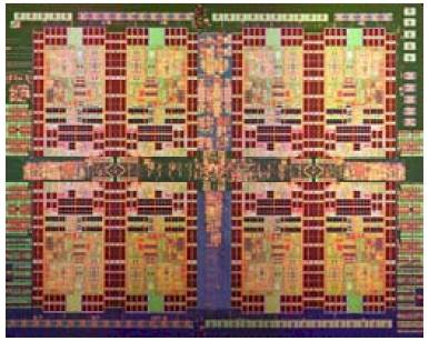 Die shot of the IBM Power7+ processor