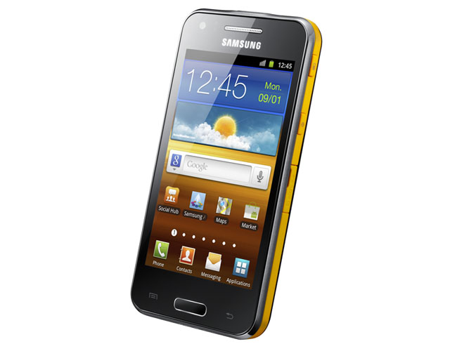 Samsung Galaxy Beam Android projector phone