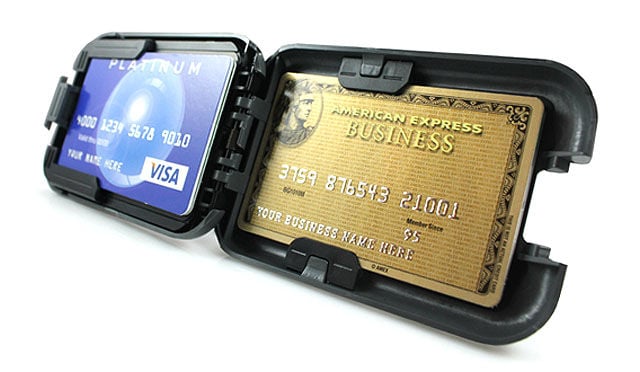 Flipside RFID-shielded wallet