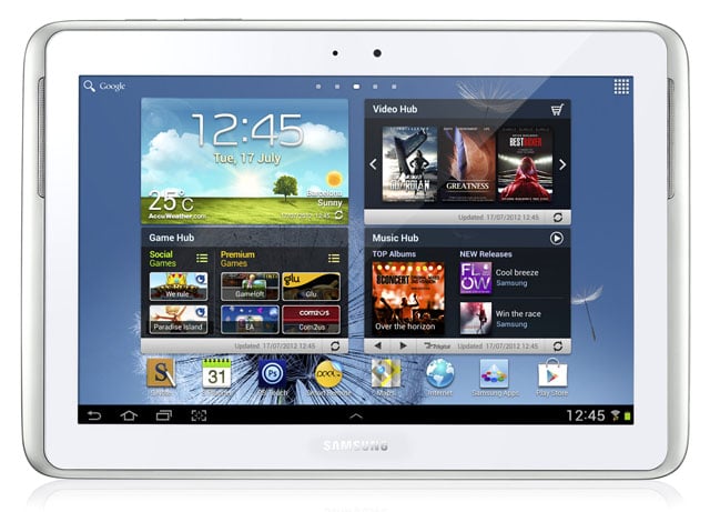 Samsung Galaxy Note 10.1 Android tablet