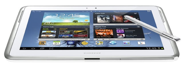 Samsung Galaxy Note 10.1 Android tablet