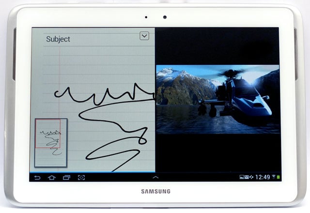 Samsung Galaxy Note 10.1 Android tablet