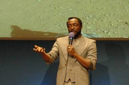 Musician will.i.am sings Mars. Credit: NASA