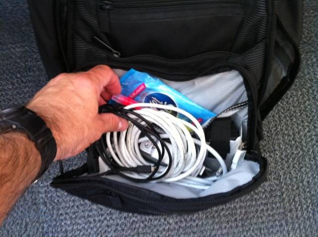 Inside Dabbsy's bag...