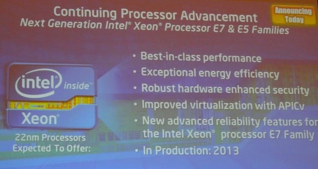 Intel is cooking up 'Ivy Bridge' Xeon E5 and E7 processors for next year