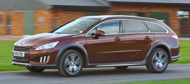 Peugeot 508 RXH hybrid estate car