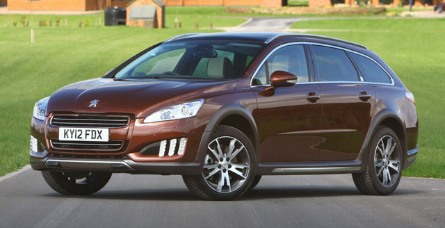 Peugeot 508 RXH hybrid estate car