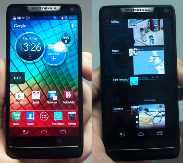 Motorola Razr i hands-on