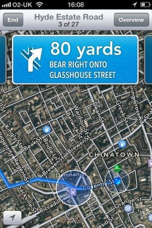 Apple iOS 6 Maps