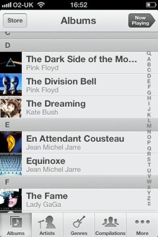 Apple iOS 6 Music