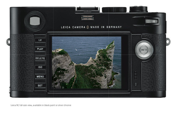 Leica&amp;#39;s latest M camera, credit Leica