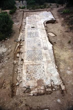 Roman mosaic uncovered in Turkey