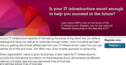 IBM Power7+ launch invite