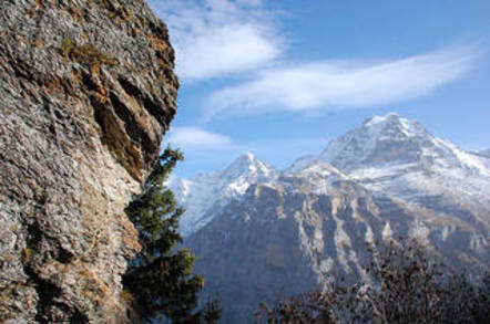 Swiss alps