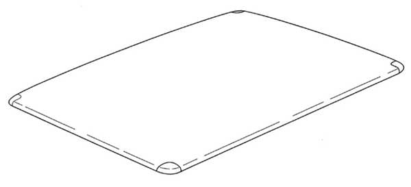 Image from Apple's carbon fiber case patent application