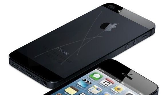 Fake scratched iPhone 5