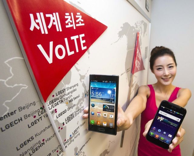 VoLTE compatible: LG Revolution