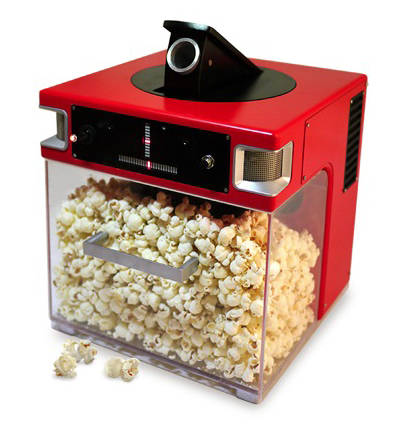 Popcorn Indiana's 'Popinator' popcorn-shooting robot