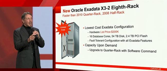 Oracle Exadata X3-2 configuration