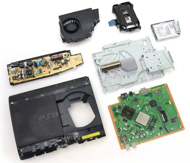 iFixit.com PS3 slimmer teardown