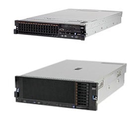 IBM&amp;#39;s HANA appliances: System x3690 X5 on top, System x3950 X5 on bottom