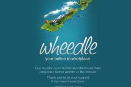 New Zealand Auction site Wheedle apologises for being down