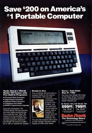 Tandy TRS-80 Model 100